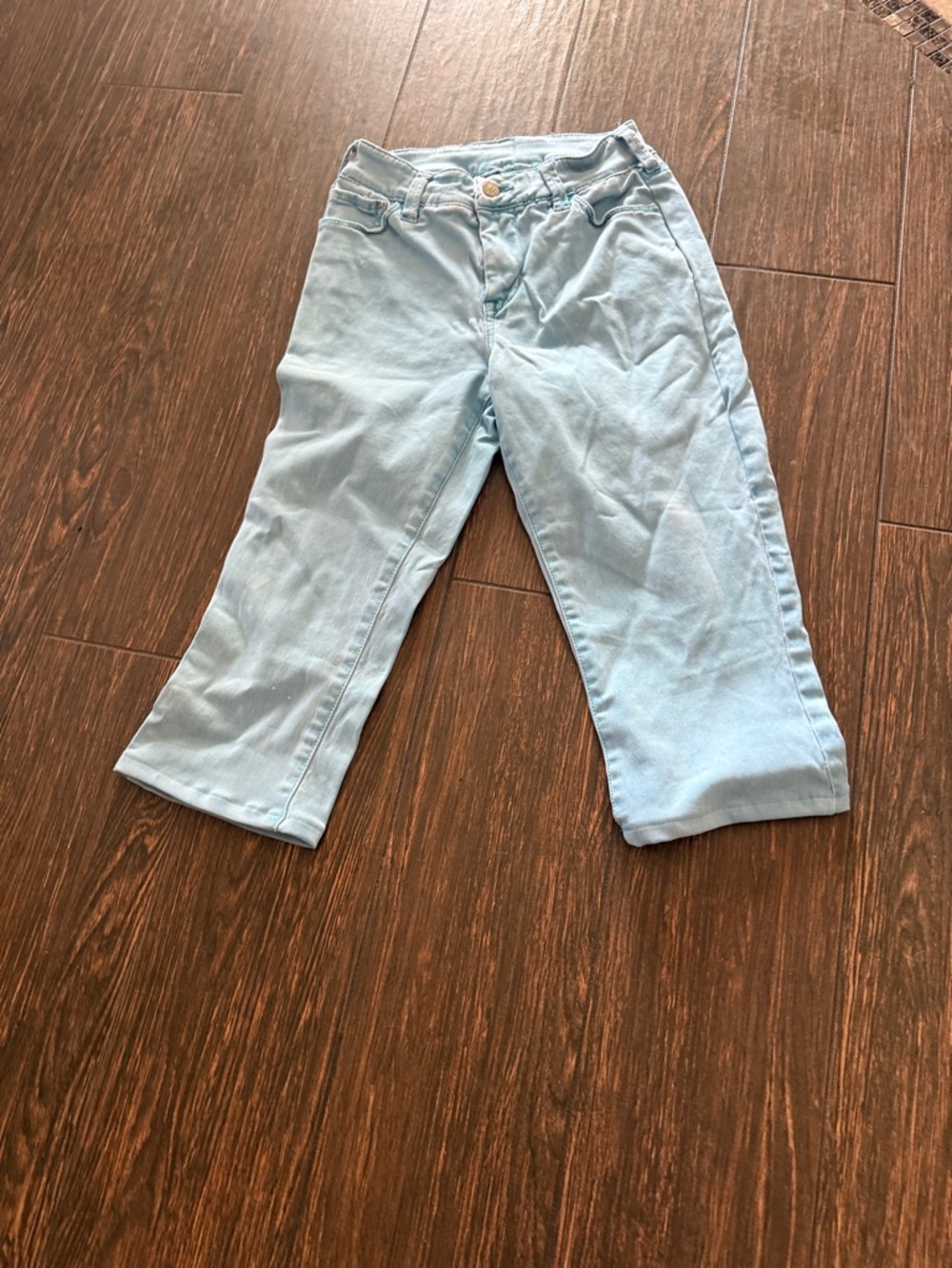NYDJ Straight Leg Jeans in Light Blue